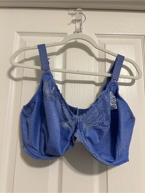 Elomi Periwinkle Blue Lace Underwire Bra